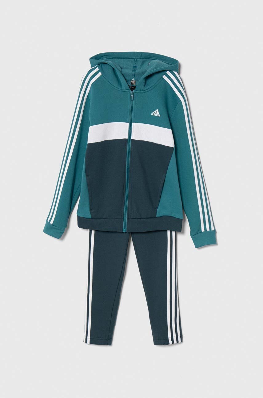 

Детский спортивный костюм adidas цвет зелёный