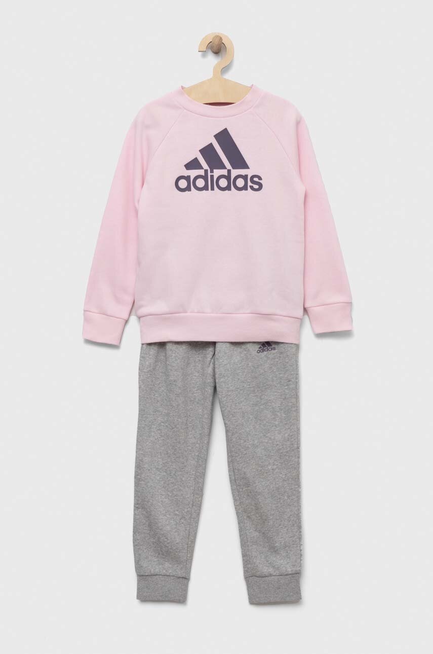 

Дитячий спортивний костюм adidas колір рожевий