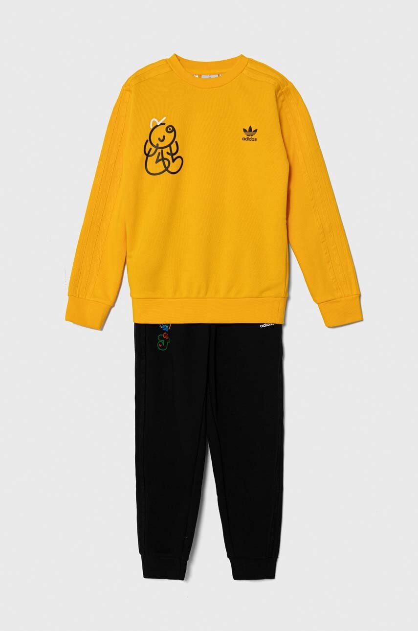 

Дитячий комплект adidas Originals колір чорний