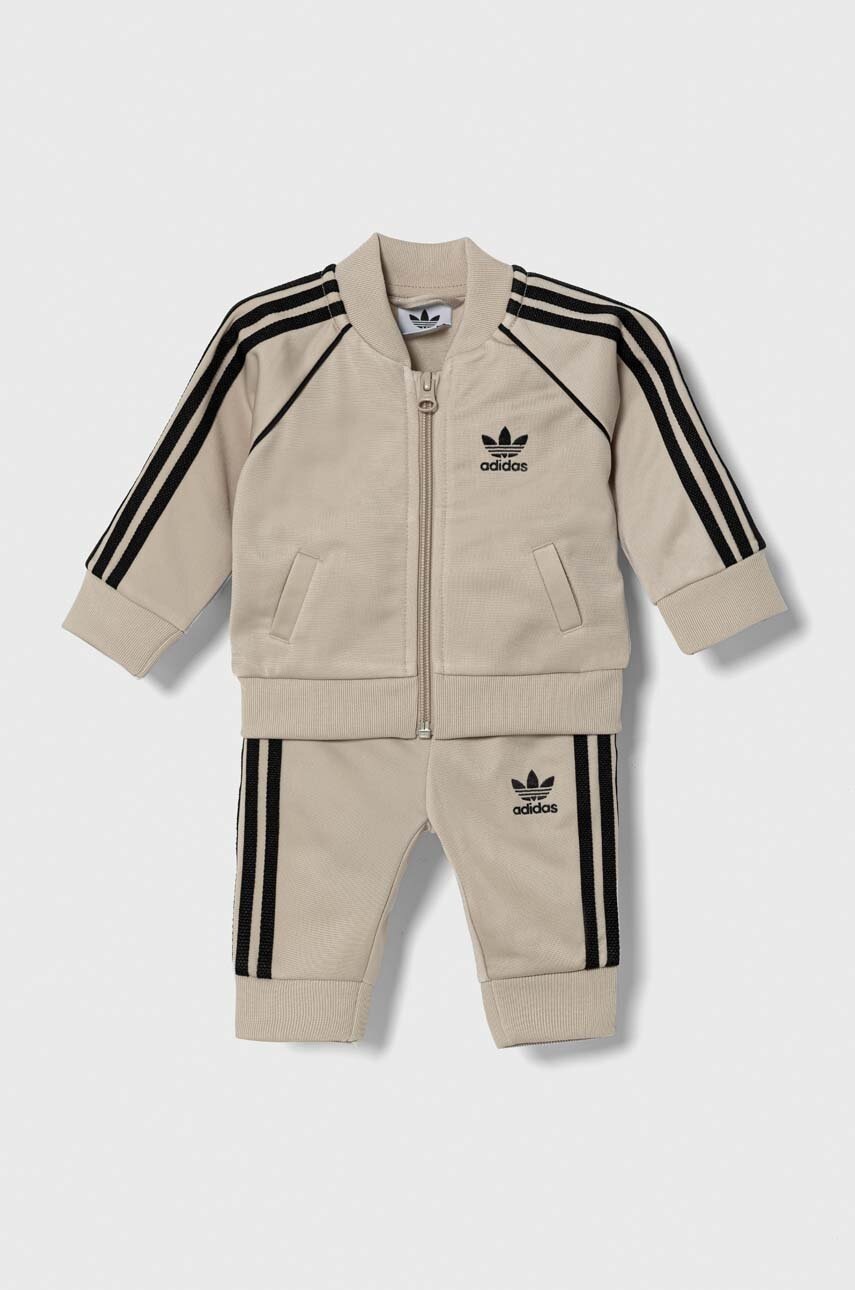 

Детский спортивный костюм adidas Originals цвет бежевый