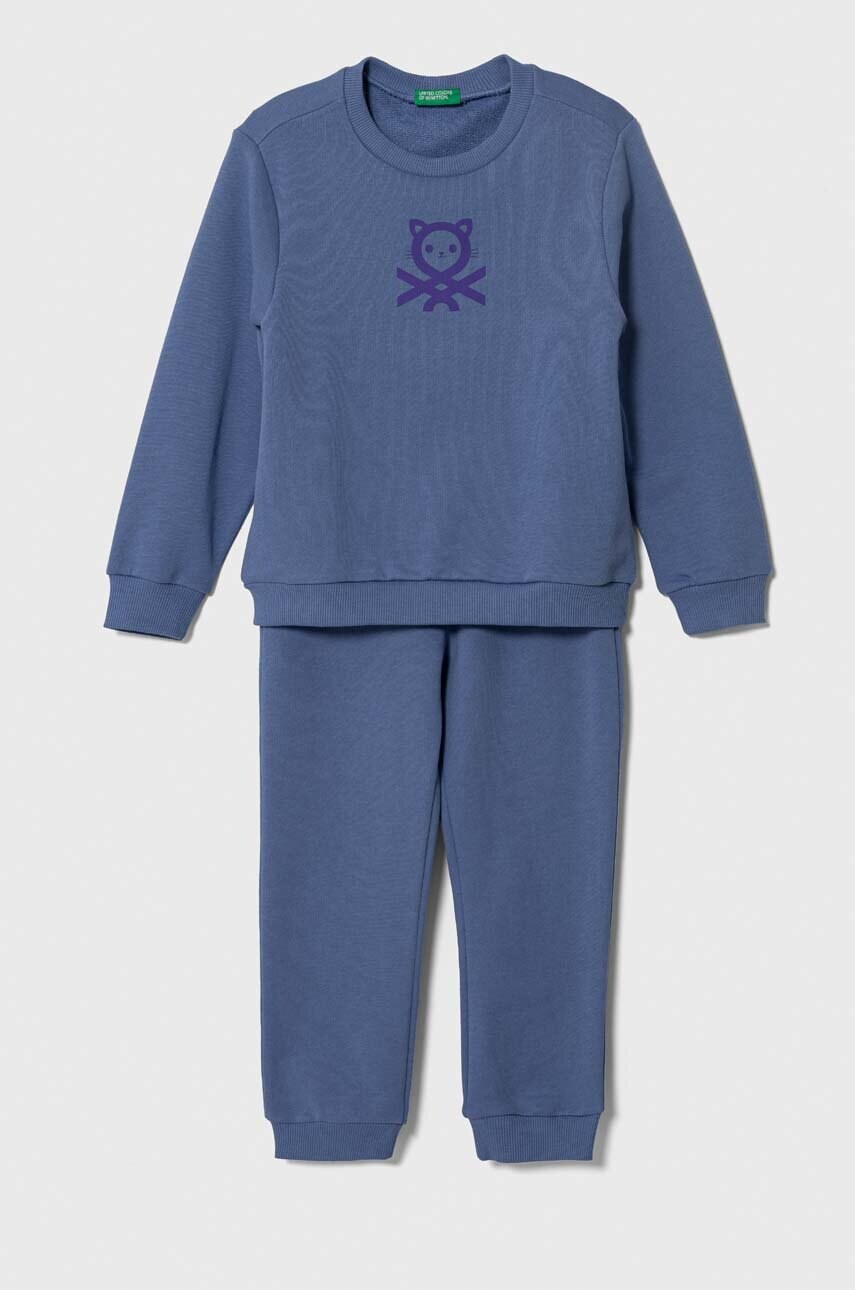 

Детский хлопковый спортивный костюм United Colors of Benetton