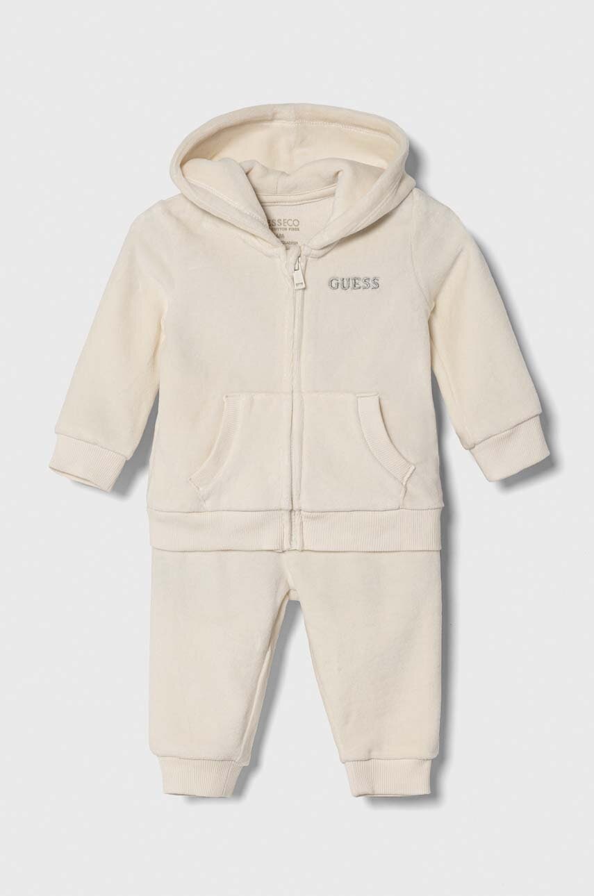 Cпортивний костюм для немовлят Guess колір бежевий в Івано-Франковську Cпортивний костюм для немовлят Guess колір бежевий в Івано-Франковську