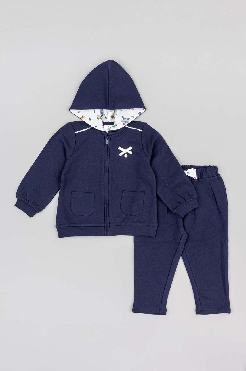 Спортивный костюм для младенцев zippy цвет синий