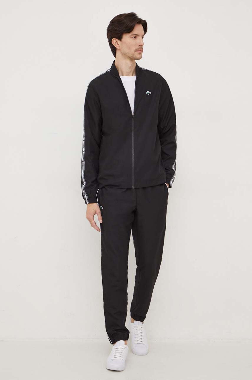 

Спортивный костюм Lacoste мужской цвет чёрный