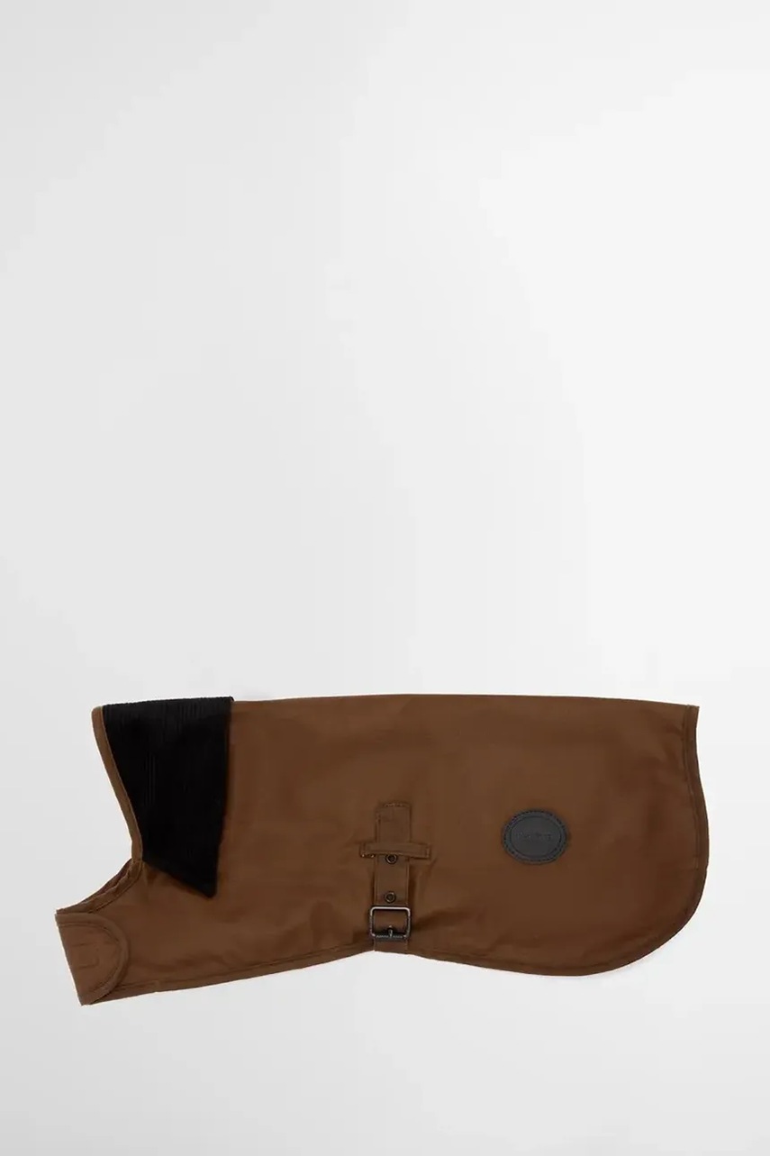 Плащ для собаки Barbour Wax Dog Coat цвет чёрный