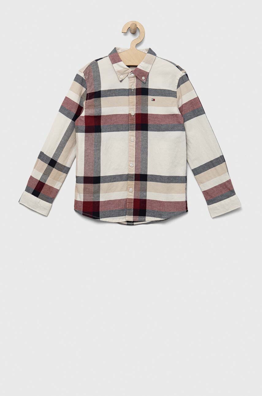 

Детская рубашка Tommy Hilfiger цвет красный
