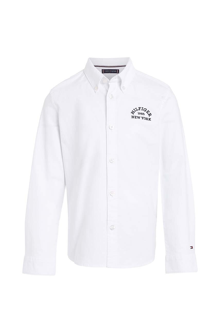 Детская рубашка Tommy Hilfiger цвет белый в Чернигове Детская рубашка Tommy Hilfiger цвет белый в Чернигове