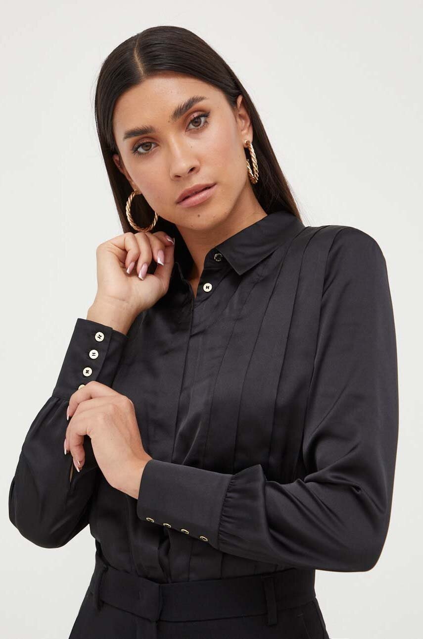 

Боді Marciano Guess колір чорний однотонна