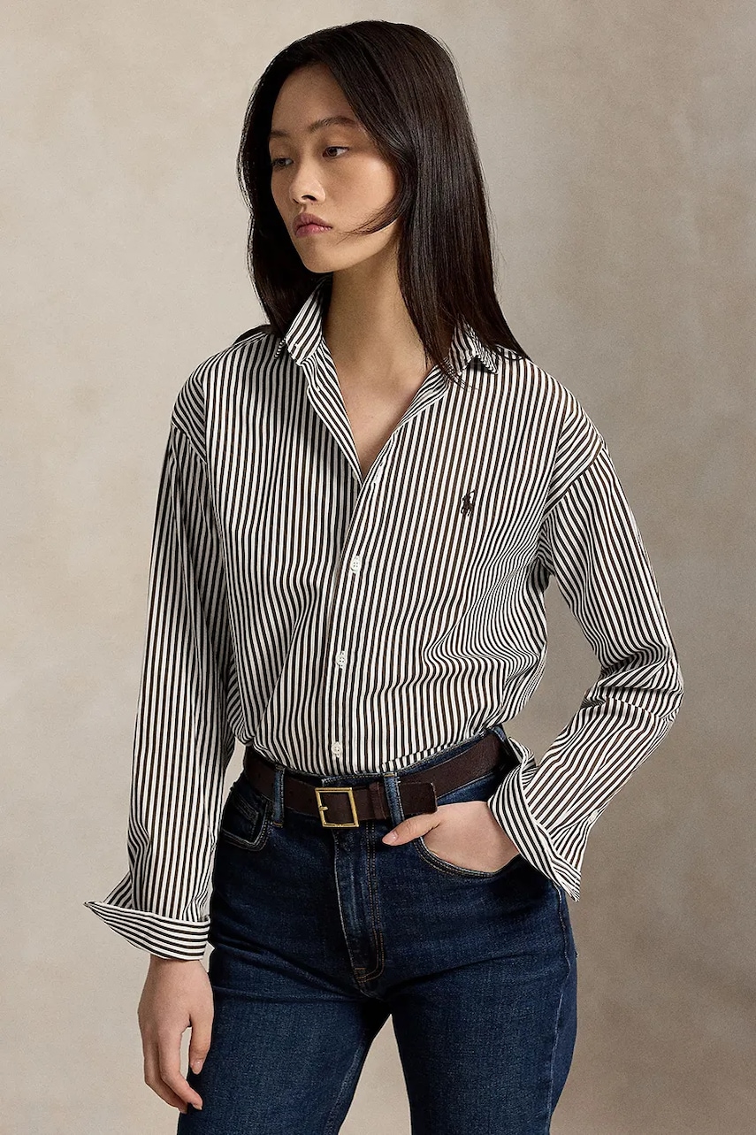 Polo Ralph Lauren cămașă pentru femei din bumbac