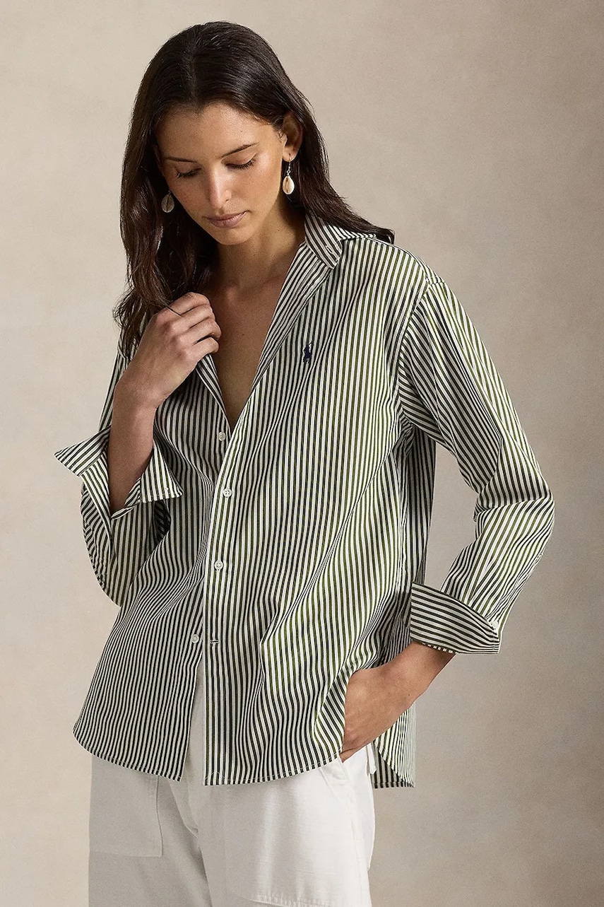 Polo Ralph Lauren cămașă pentru femei din bumbac