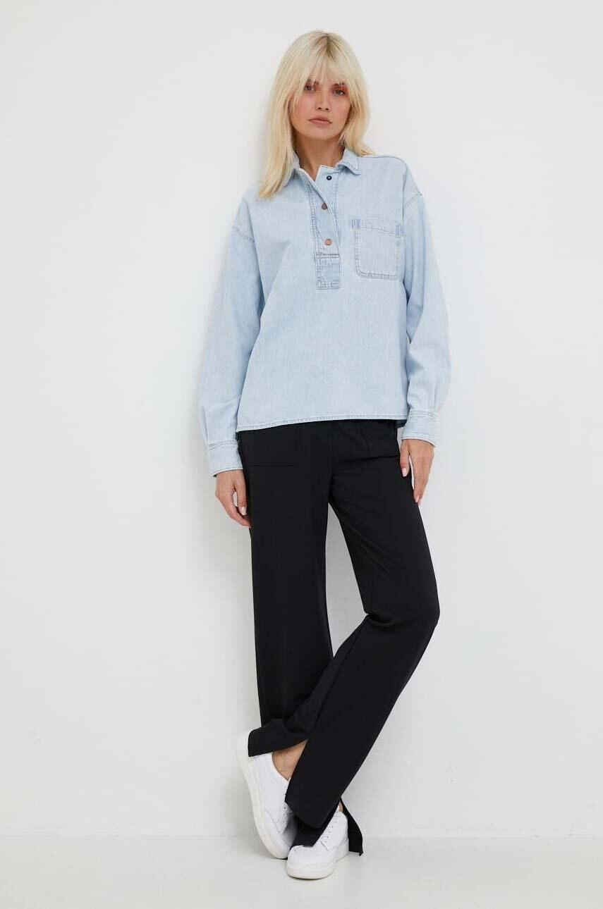 Pepe Jeans Bluza Subtire De Blugi Femei