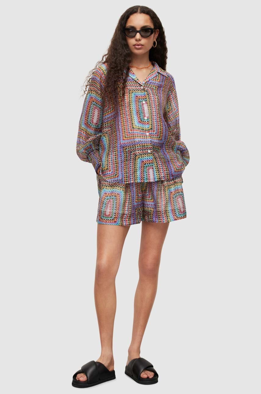 

Рубашка AllSaints IIsla Luisa женская relaxed классический воротник