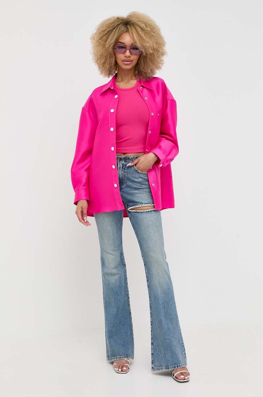 Πουκάμισο Miss Sixty χρώμα: ροζ φωτογραφία