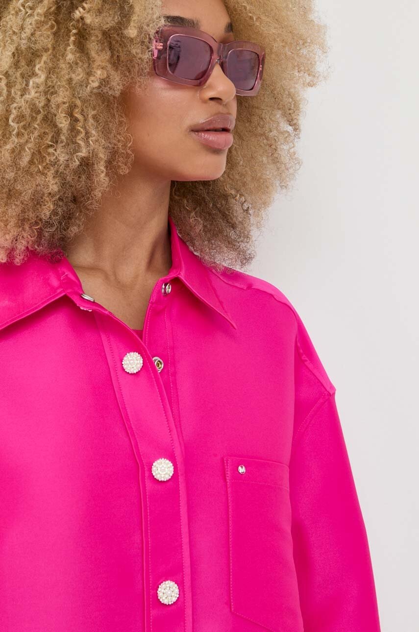 Πουκάμισο Miss Sixty χρώμα: ροζ φωτογραφία