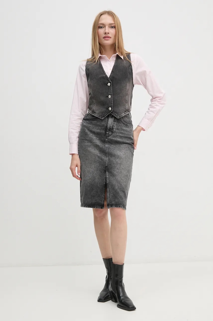 Хлопковая рубашка Gant женская цвет розовый regular классический воротник Хлопковая рубашка Gant женская цвет розовый regular классический воротник