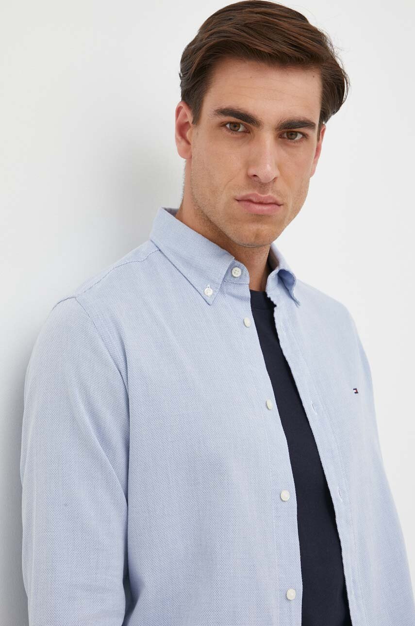 

Рубашка Tommy Hilfiger мужская slim воротник button-down