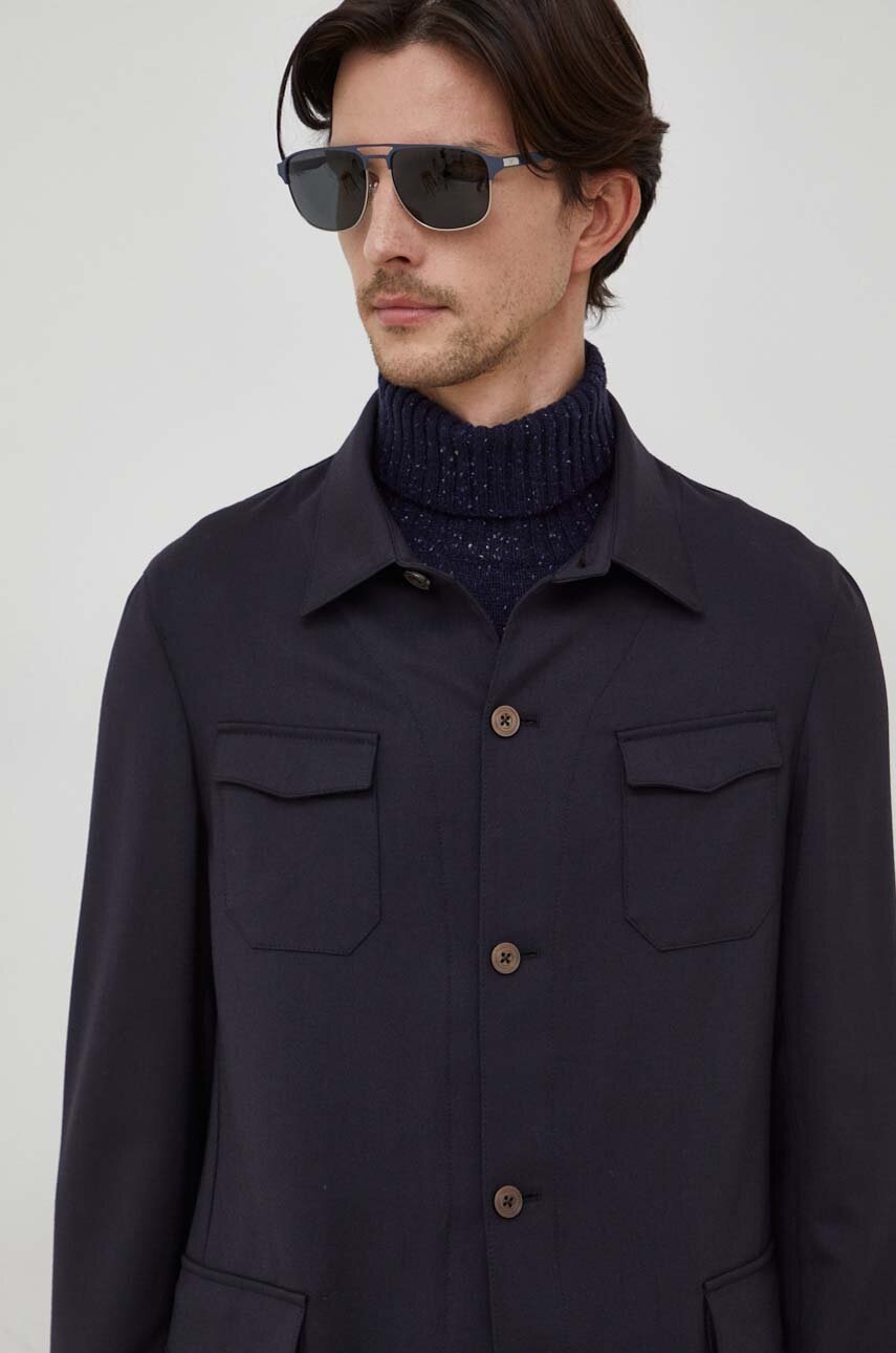 Vlněná košile Michael Kors