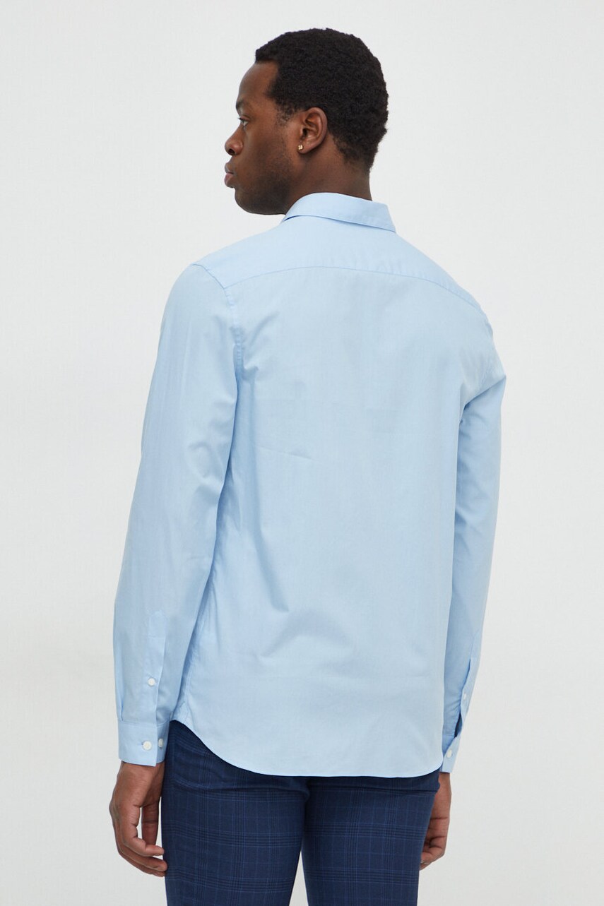 Lacoste pamut ing férfi, galléros, slim termék 2. képe