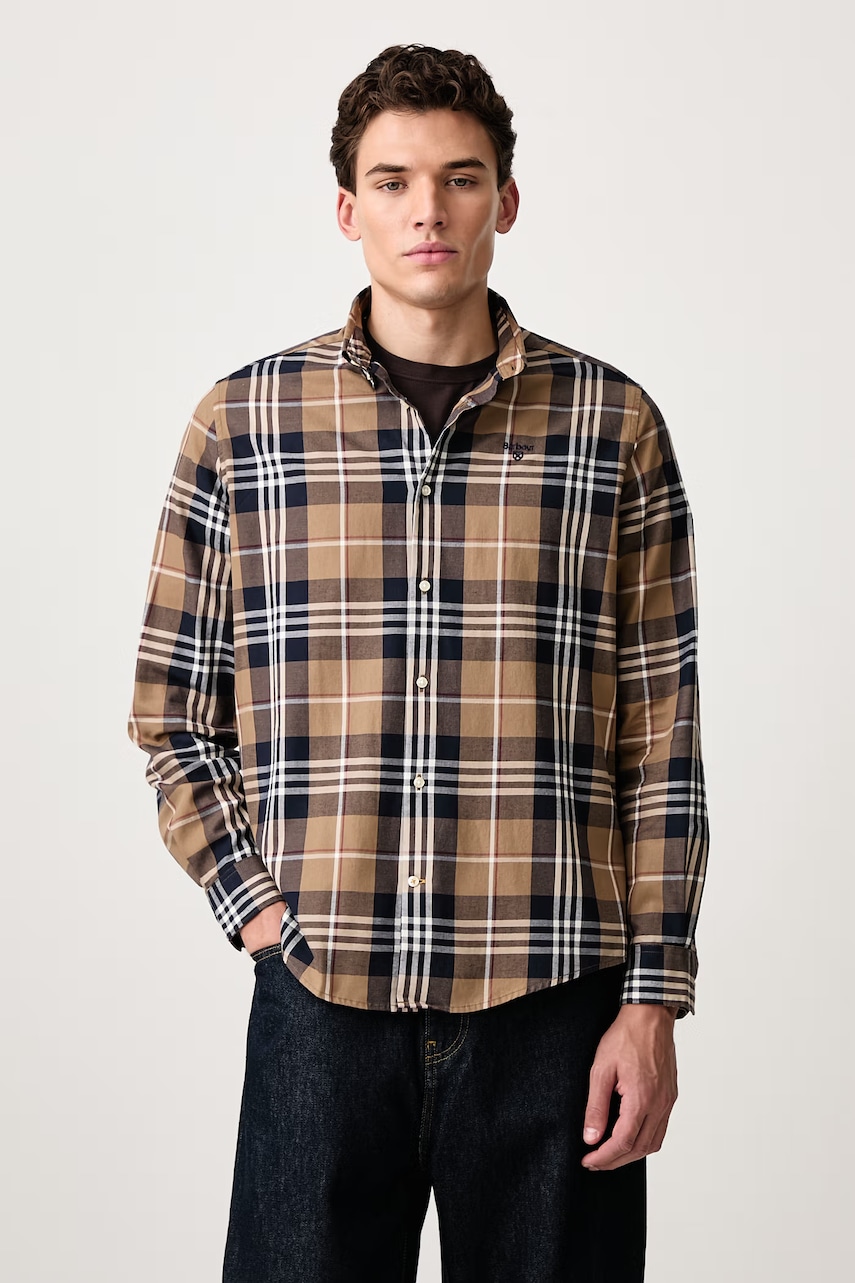 Barbour  EDGAR cămașă din bumbac pentru bărbați