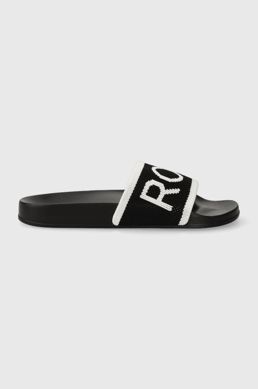 Roxy papuci Slippy femei, culoarea negru ARJL101127