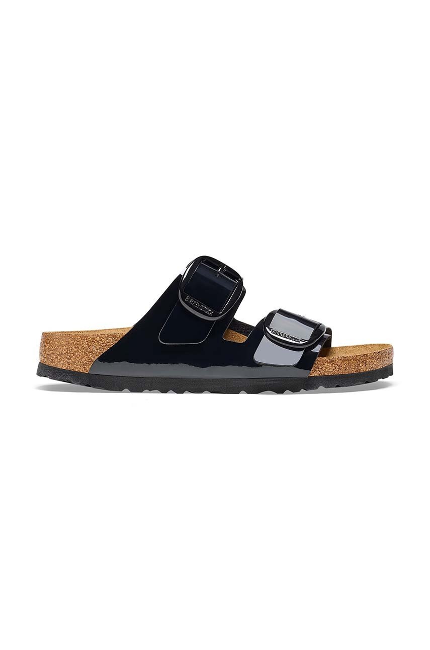 Birkenstock papuci Arizona femei, culoarea negru, 1026115