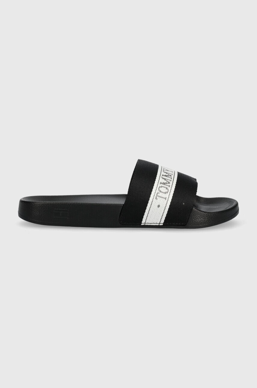 

Шлепанцы Tommy Hilfiger TOMMY HILFIGER POOL SLIDE женские цвет чёрный FW0FW07556