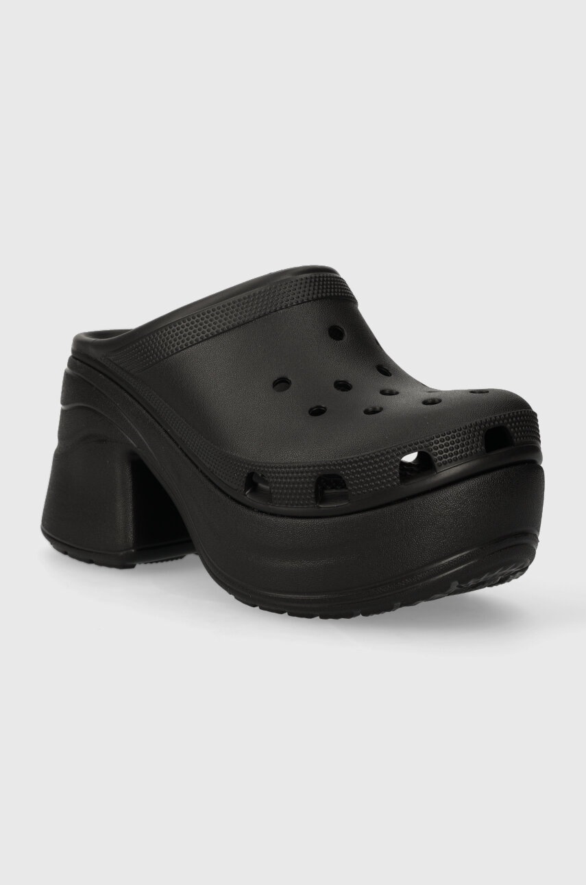 Mules Crocs Siren Clog Siren Clog χρώμα: μαύρο, 208547 φωτογραφία