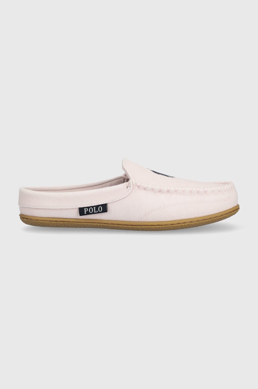 

Пантофи Polo Ralph Lauren Collins Mule в розово RF104198, Розов