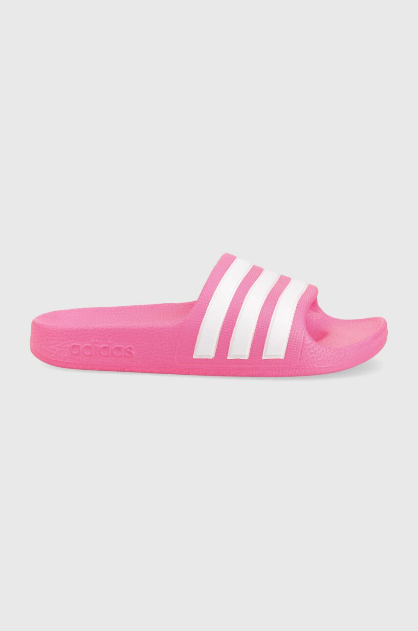 Levně Dětské pantofle adidas ADILETTE AQUA K růžová barva