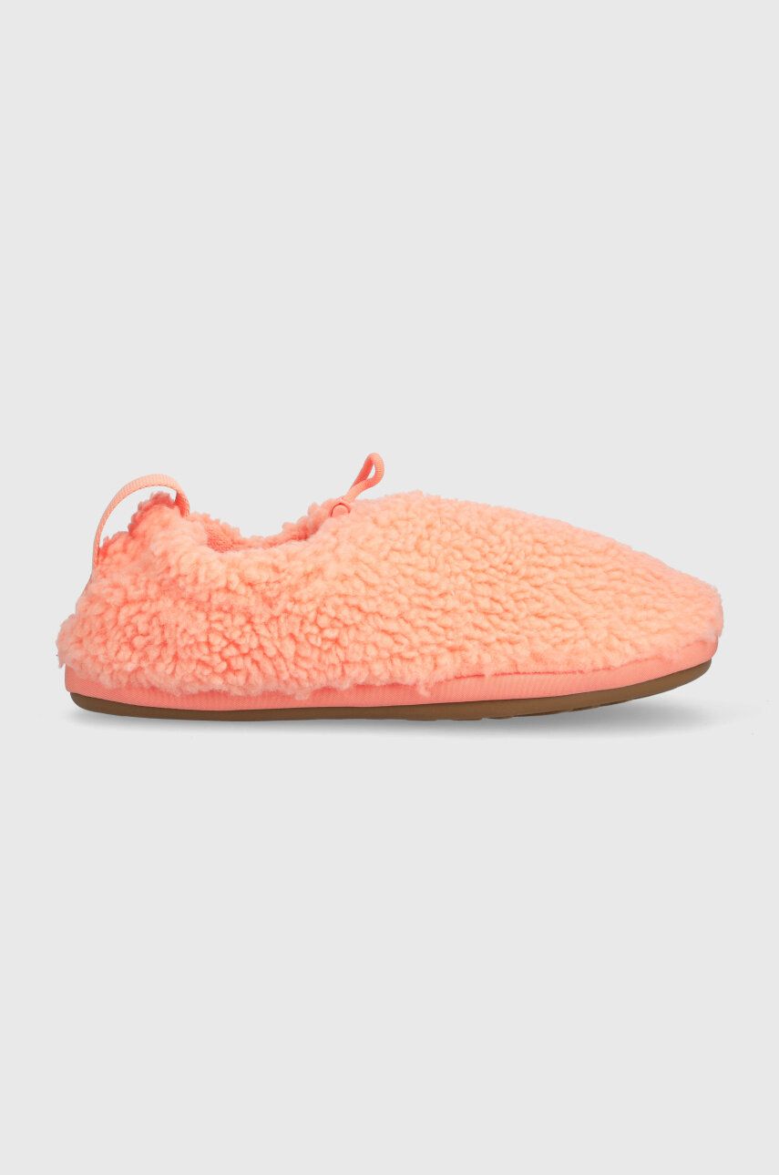 E-shop Dětské papuče UGG K PLUSHY SLIPPER oranžová barva