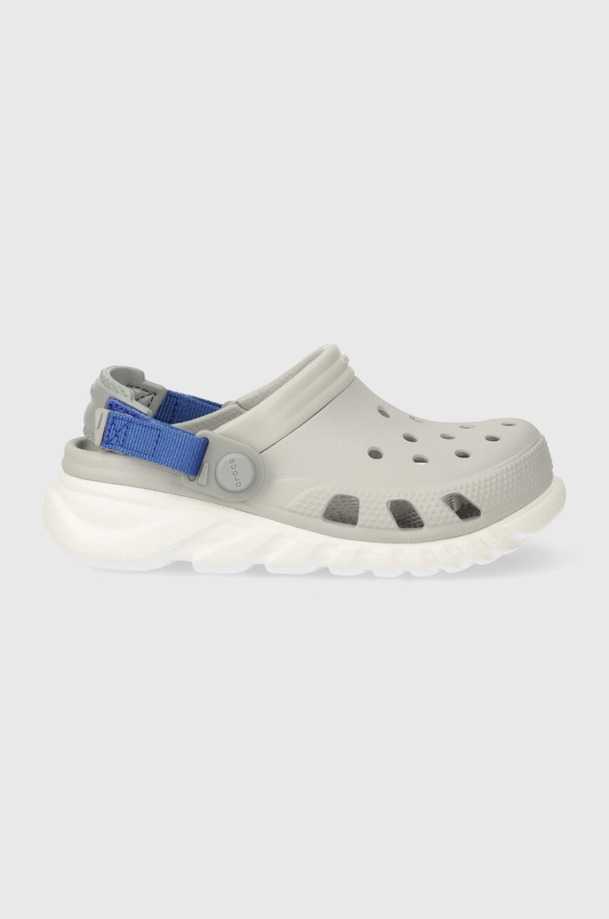 Дитячі шльопанці Crocs DUET MAX II колір чорний