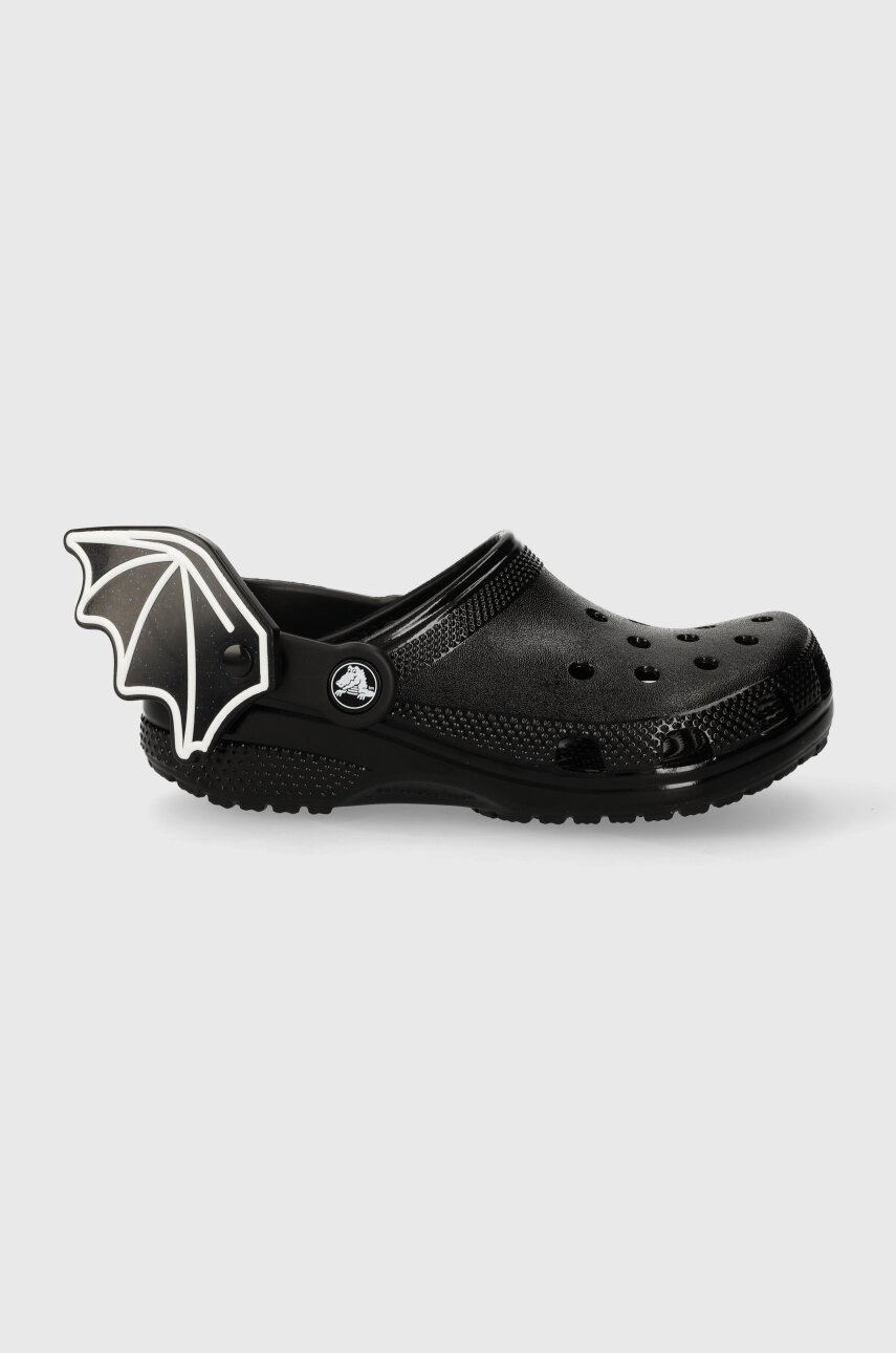 Levně Dětské pantofle Crocs 209231 CROCS CLASSIC I AM BAT CLOG KIDS černá barva