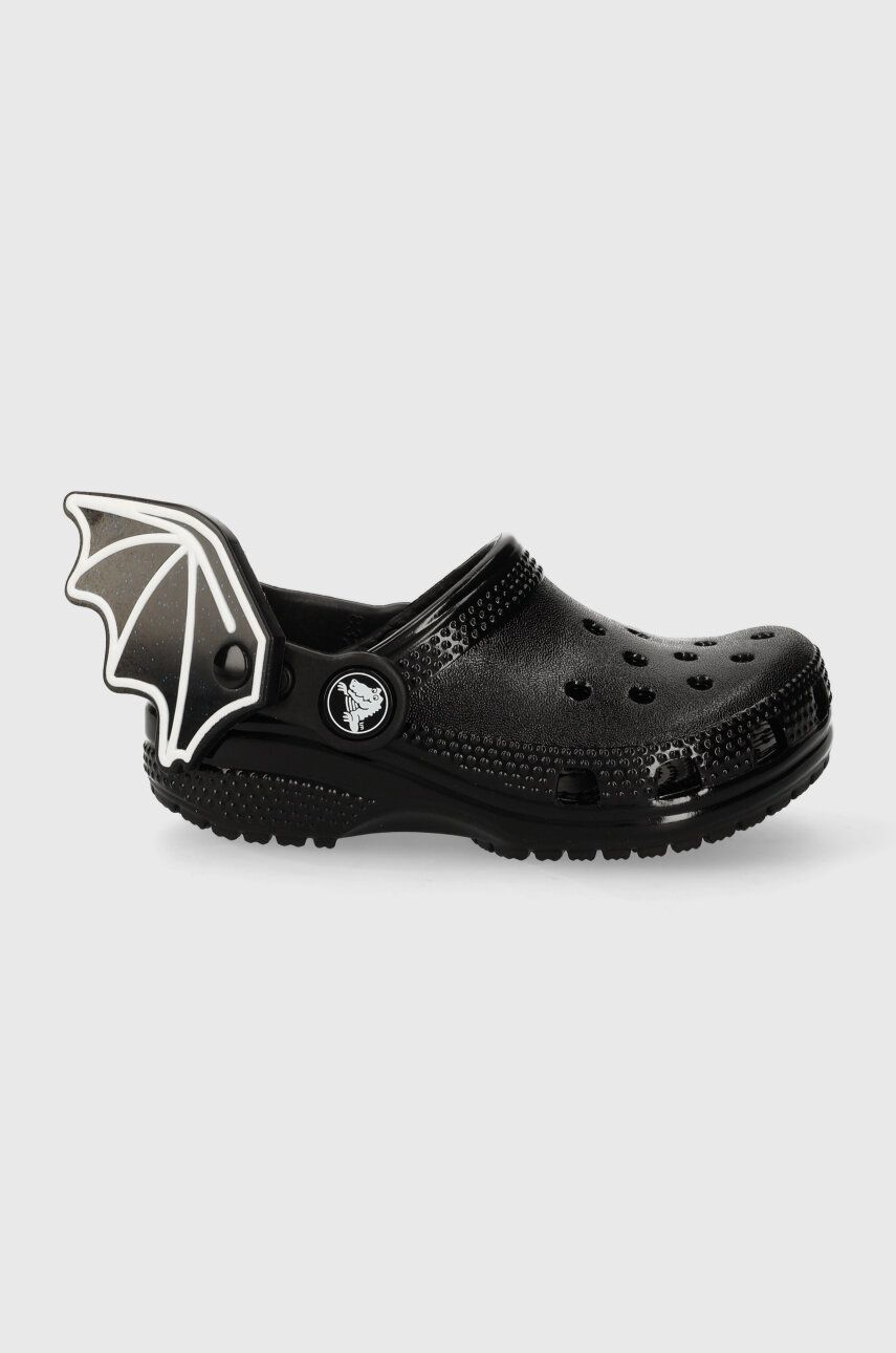 E-shop Dětské pantofle Crocs 209232 CROCS CLASSIC I AM BAT CLOG T černá barva