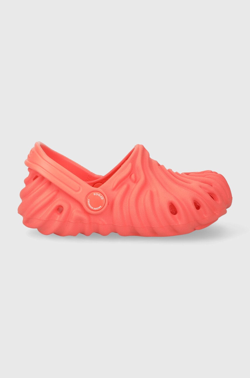 Levně Dětské pantofle Crocs x salethe bembury oranžová barva
