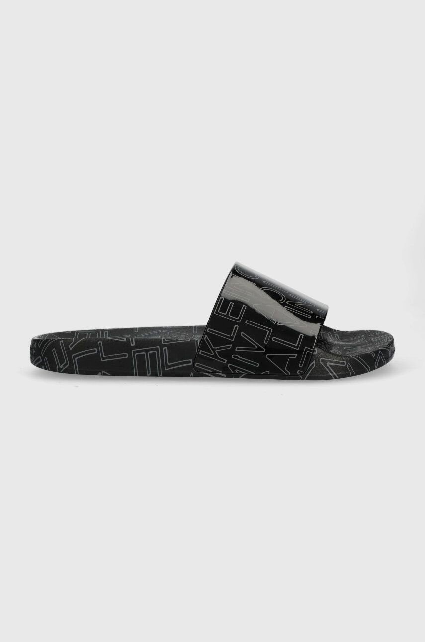 Levně Pantofle Calvin Klein POOL SLIDE RUBBER pánské, černá barva, HM0HM01062