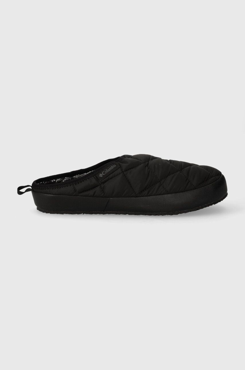 Pantofle Columbia Oh Lazy Bend Camper černá barva - černá - Svršek: Textilní materiál Vnitřek: 