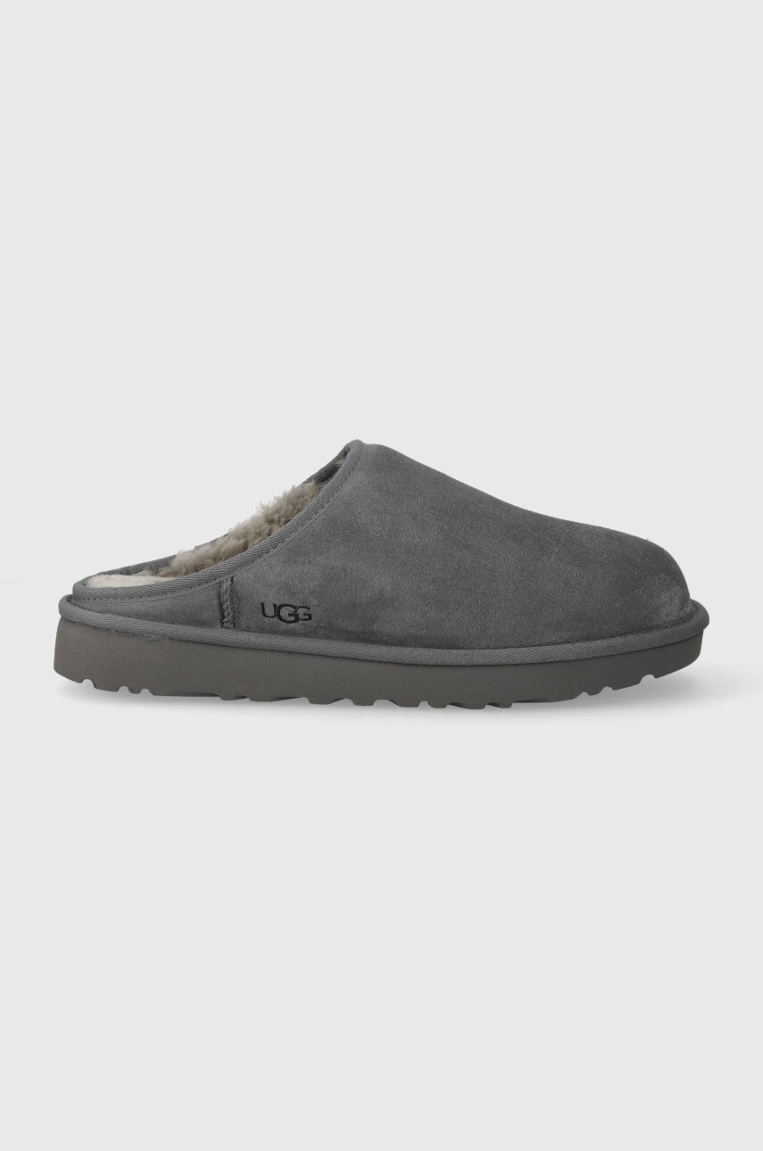 

Замшеві тапочки UGG Classic Slip-On колір сірий 1129290