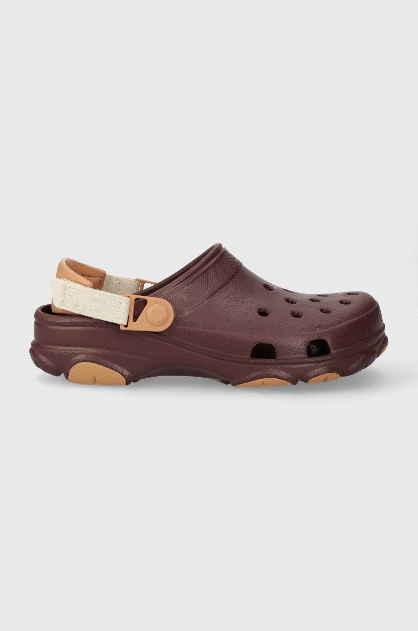 Crocs papuci Classic All Terain Clog barbati, culoarea bordo, 206340