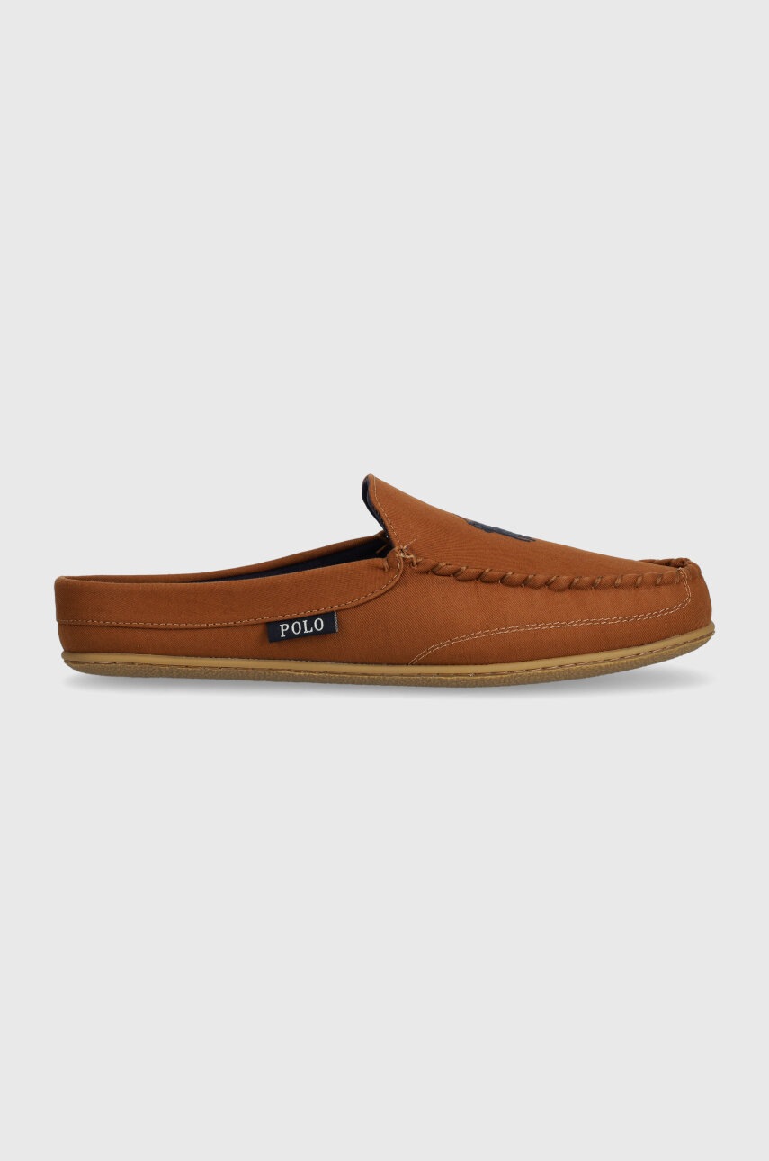

Пантофи Polo Ralph Lauren Collins Mule в кафяво RF104204, Кафяв