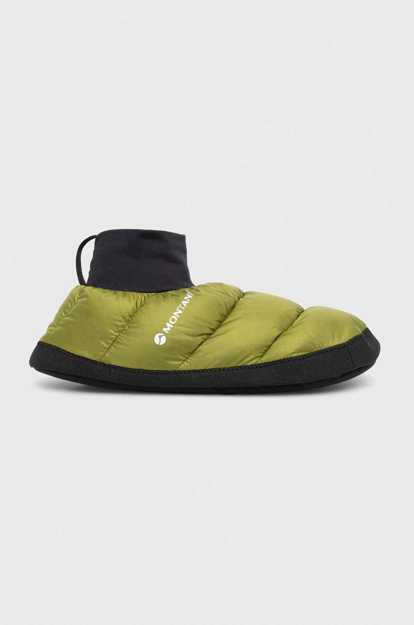 Pantofle Montane zelená barva