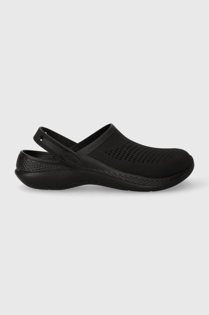 Crocs papuci LITERIDE 360 CLOG culoarea negru, 206708
