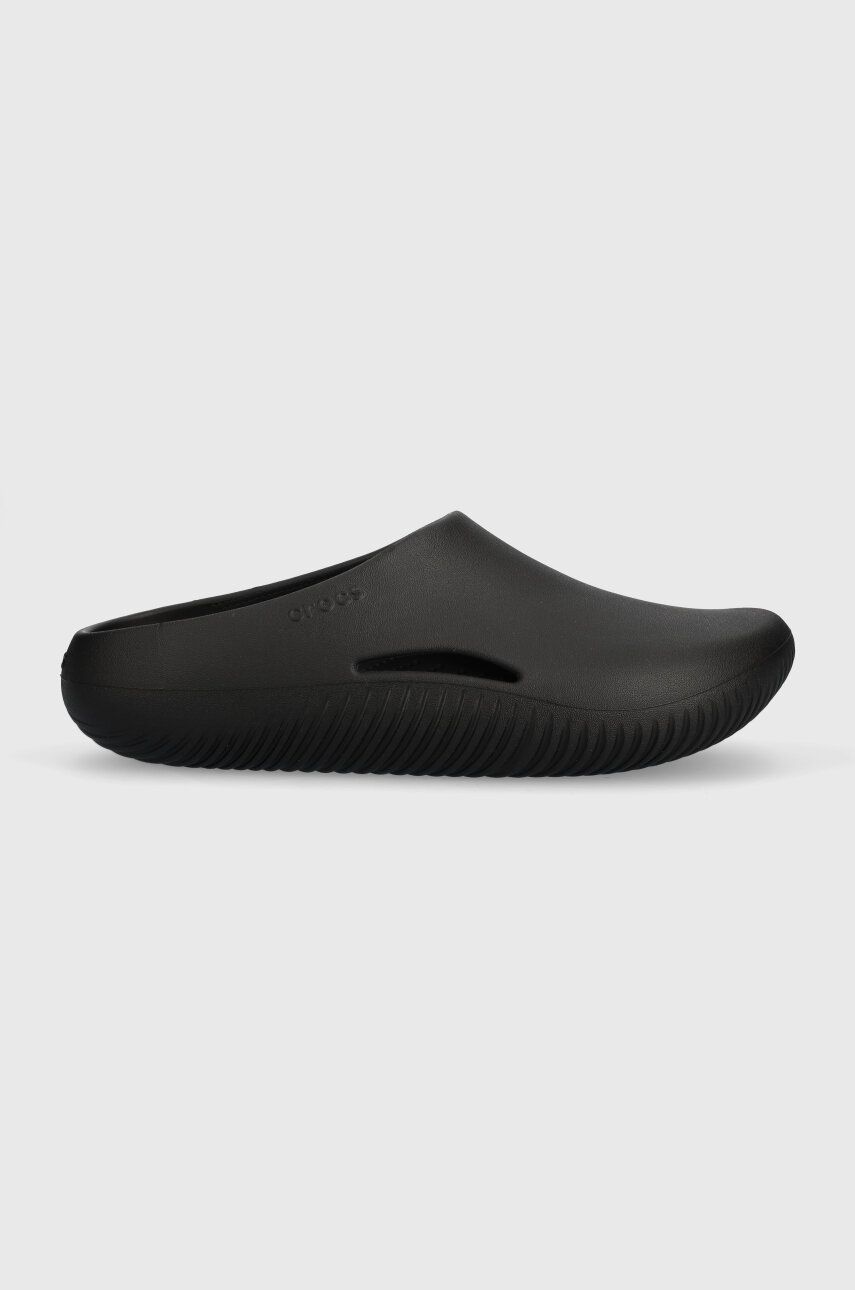 Crocs papuci culoarea negru