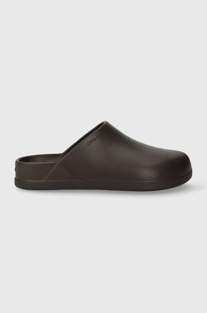 Crocs papuci culoarea maro