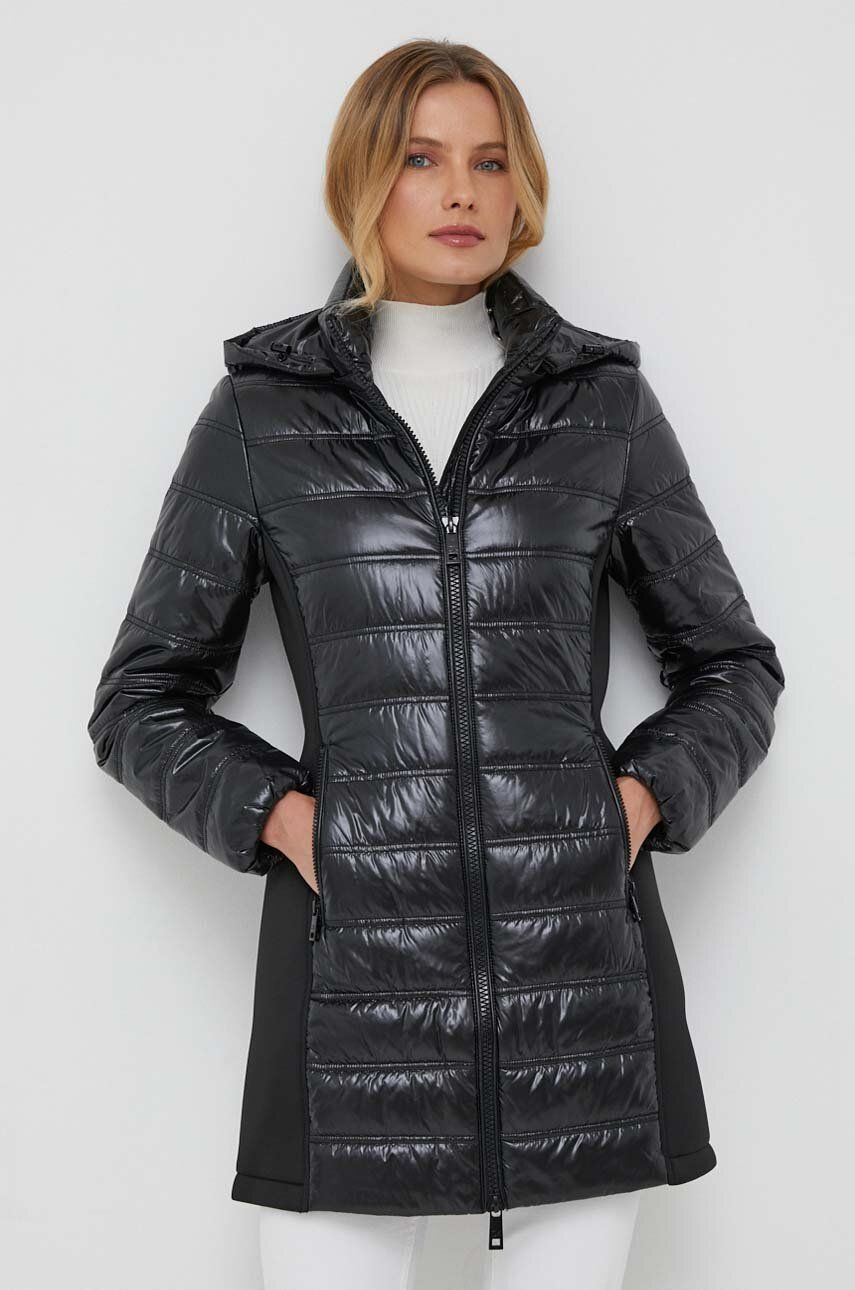 E-shop Bunda Calvin Klein dámská, černá barva, přechodná