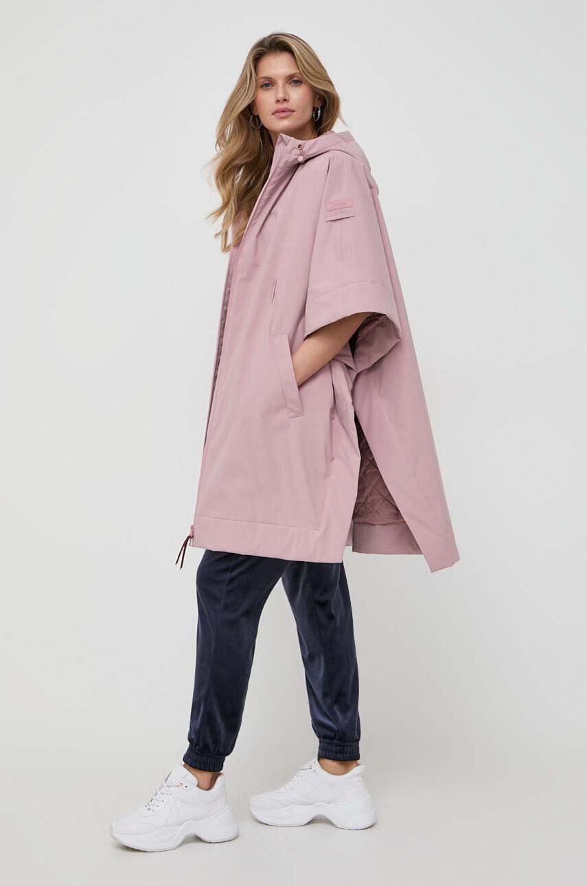 

Яке Max Mara Leisure в розово преходен модел, Розов