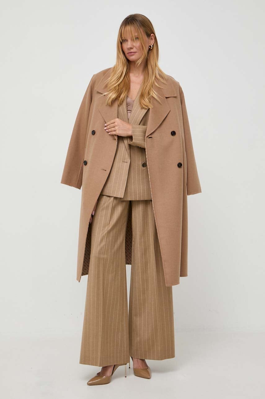 Vlněný kabát BOSS