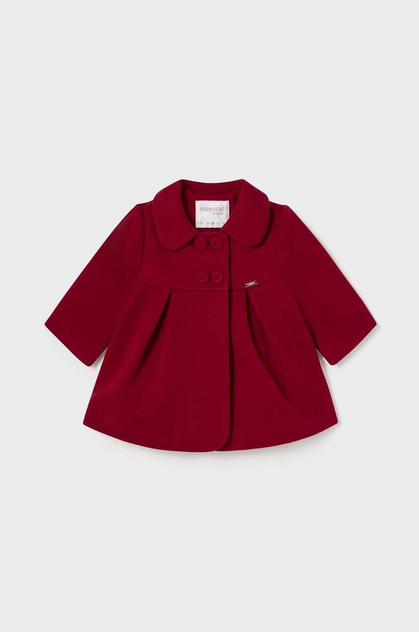 Dětský kabátek Mayoral Newborn červená barva