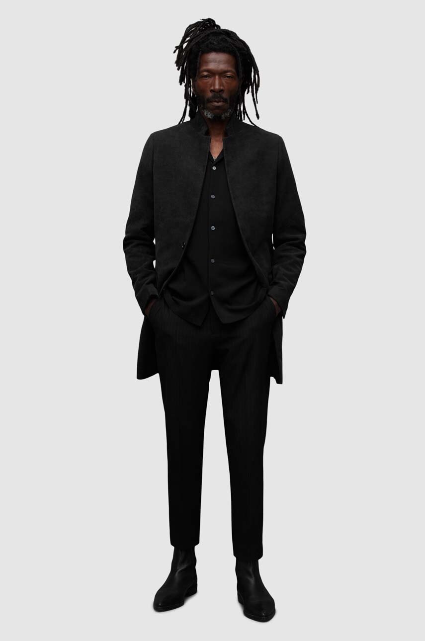 

Пальто AllSaints RANGER COAT мужское цвет чёрный переходное