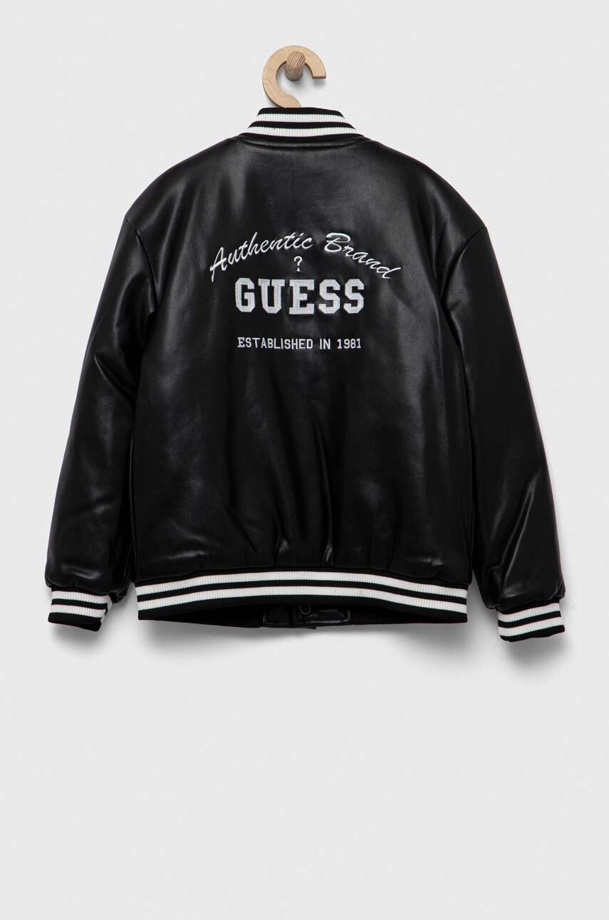 

Детская куртка-бомбер Guess цвет чёрный