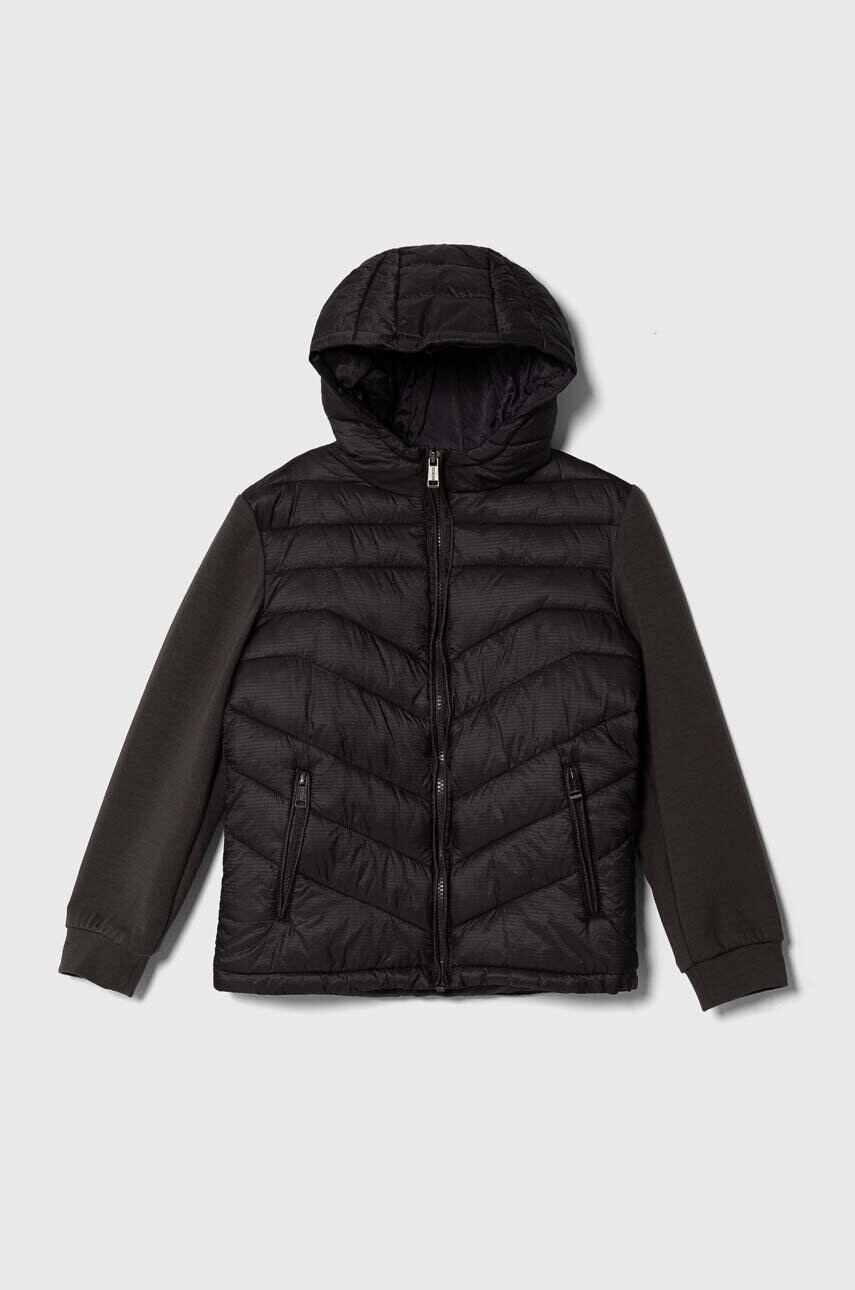 Детская куртка Guess цвет серый Детская куртка Guess цвет серый